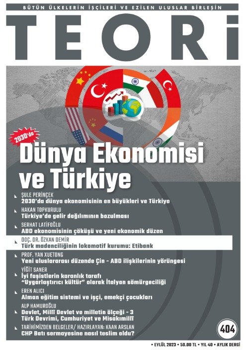 Eylül sayımız çıktı: 2030’da dünya ekonomisi ve Türkiye